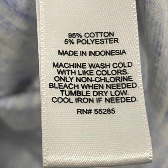 EXPRESS Men's White Gray Blue V Neck Casual Stretch Space Dyed T-Shirt MEDIUM - Picture 6 of 8